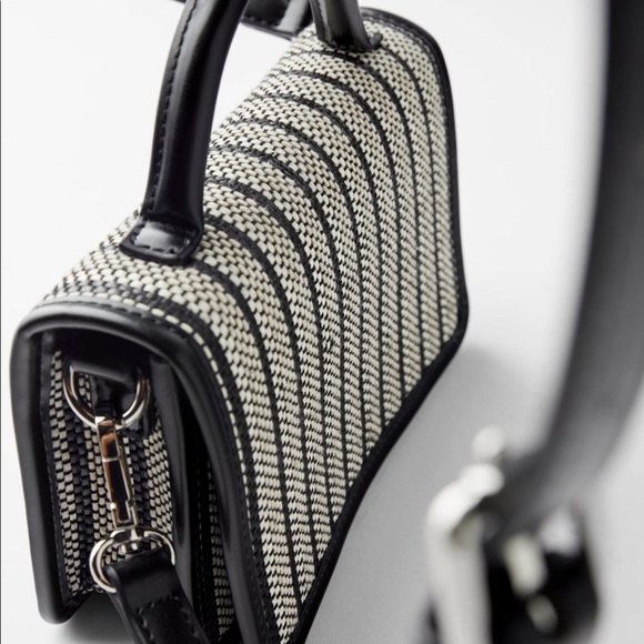 Zara fabric crossbody bag - Picture 5 of 6